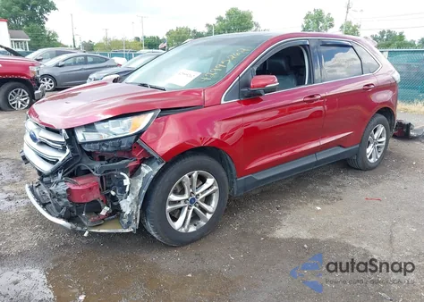 2015 Ford Edge Sel из США, поврежденный, VIN 2FMTK4J98FBC10506